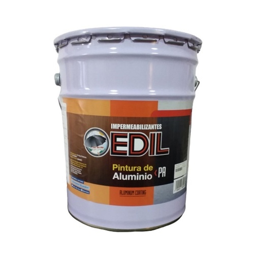 [PIN-EDI-31000541] PINTURA DE ALUMINIO REFLECTIVA CUÑETE 5 GL REF. 31000501 COD. 360186 MARCA EDIL