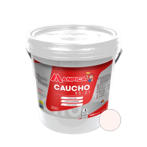 [PIN-MAN-CCB-219-40] PINTURA DE CAUCHO 55-01 CLASE B COLOR ARENA CUÑETE 4 GL REF. CCB-219-40 MARCA MANPICA