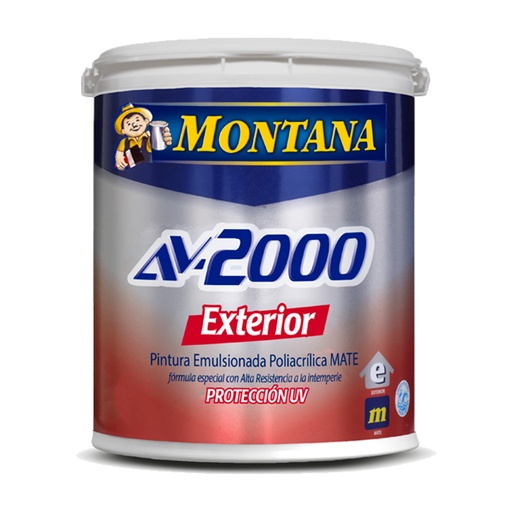 [PIN-MON-FA0-28510040] PINTURA DE CAUCHO AV-2000 EXTERIOR BLANCO 04 GL REF. FA0-28510040 MARCA MONTANA