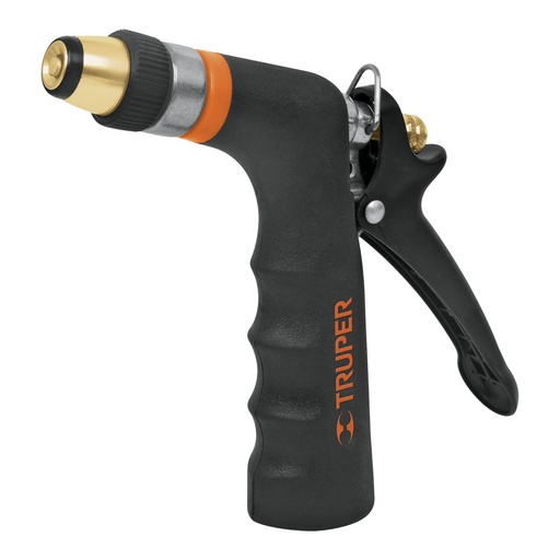 [PIS-TRU-18476] PISTOLA METALICA C/RECUBRIEMTO JARDIN 2 FUNCION BOQUILLA REGULABLE MOD-PR-202 REF.18476 MARCA TRUPER
