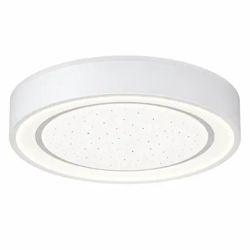 [PLA-LUC-S-603B-G] PLAFON DECORATIVO STARS LED REDONDA 46 W 50CM DIMERIZABLE COLOR BLANCO REF.S-603B-G MARCA LUCERNA