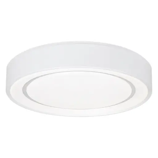 [PLA-LUC-S-603B-M] PLAFON DECORATIVO LED REDONDA 32 W 40CM DIMERIZABLE COLOR BLANCO REF.S-603B-M MARCA LUCERNA