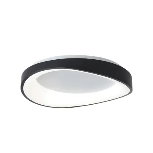 [PLA-LUC-S-703N] PLAFON DE TECHO ORBIX STYLE 40W 42 CM C/CONTROL COLOR NEGRO REF. S-703N MARCA LUCERNA
