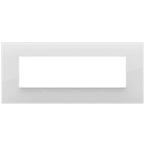 [PLA-VIM-19657.66] PLACA 7 MODULOS CENTRALES CLASSIC REFLEX ARKE COLOR HIELO REF. 19657.66 MARCA VIMAR