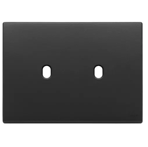 [PLA-VIM-22673.2.03] PLACA 3 MODULOS X 2 INT. COLOR GRIS ANTRACITA SERIE. EIKON-EXE VINTAGE REF. 22673.2.03 MARCA VIMAR