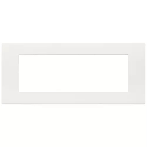 [PLA-VIM-30657.41] PLACA 7 MODULOS CENTRALES TECNOPOLIMERO REFLEX COLOR CAÑAMO SERIE LINEA REF. 30657.41 MARCA VIMAR