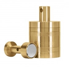 [PLO-TRU-17068] PLOMADA CRIOLLA DE LATON ( 368 GR ) C/CENTRO Y GUIA MOD. PLOM-3L REF. 17068 MARCA TRUPER