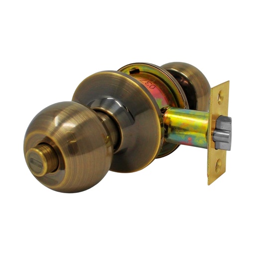 [POM-TOO-TC2164] CERRADURA DE POMO ENTRADA/RECAMARA COLOR BRONCE REF. TC2164 MARCA TOOLCRAFT