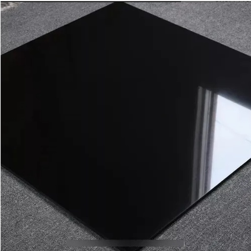 [POR-COL-SUPER-NEGRO-PUL] PORCELANATO RECTIFICADO SUPER NEGRO PULIDO 60 X 60 CM (CAJA 1,44  MTS2) INDIA MARCA COLORKER ( PRECIO POR CAJA )