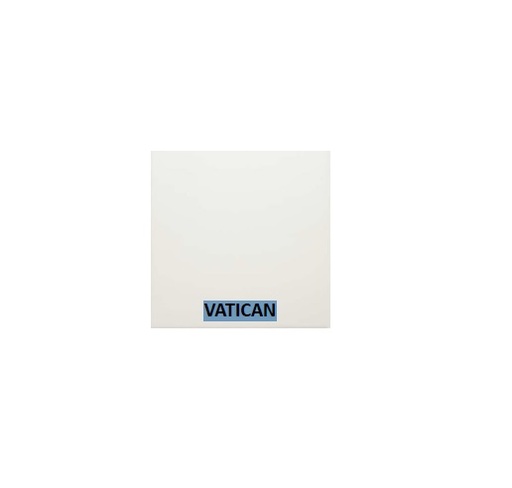[POR-COL-VATICAN-WHITE-MATE] PORCELANATO ESPAÑOL DE 1ERA HIDRAULICO P.E. HID VATICAN WHITE MATE 20 X 20 CM (CAJA 1 MTS2) COLORKER ( PRECIO POR CAJA )
