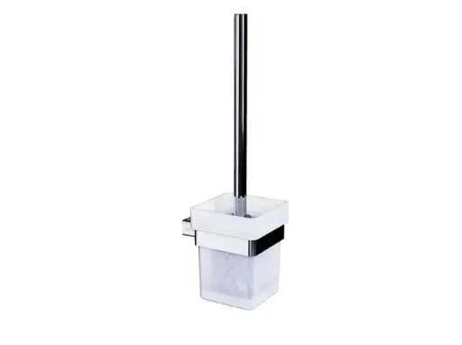 [POR-NOV-NVACC0116] PORTA CEPILLO SANITARIO PARA WC 36 CM SERIE LINE ACC CHROME / CROMADO REF. NVACC0116 MARCA NOVA