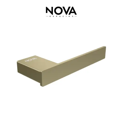 [POR-NOV-NVACC1504] PORTAROLLO INDIVIDUAL DECORATIVO 16CM SERIE LINE ACC D´OR / DORADO NVACC1504 MARCA NOVA