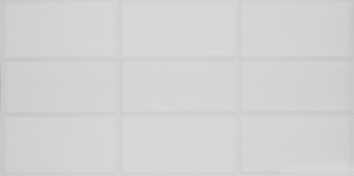 [POR-OVE-1002107SV] CERAMICA RECTIFICADA DE 1ERA TEXT. 30 CM X 60 CM ( CAJ 1.44 MT2 ) CUBIC WHITE PEI 2 MARCA OVERLAND