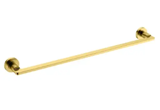 [POR-QM-14.100.1010] PORTA TOALLA QM+ SERIE SUPREME 60 CM COLOR DORADO GOLD MARCA QUALITY METAL