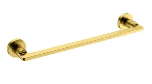 [POR-QM-14.100.1013] PORTA TOALLA QM+ SERIE SUPREME COLOR DORADO GOLD MARCA QUALITY METAL