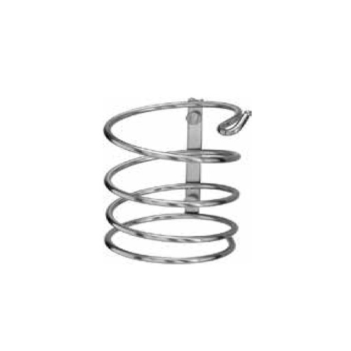 [POR-QM-14.100.1610] PORTA SECADOR DE CABELLO COLOR SATINADO REF. 14.100.1610 MARCA QUALITY METAL