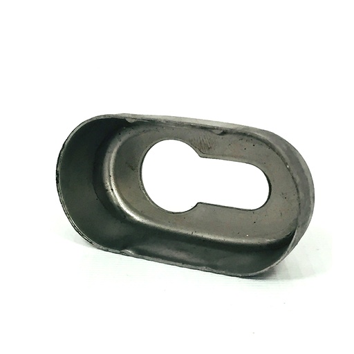 [PRO-RUT-I007] PROTECTOR DE CERRADURA CILINDRICO METALICO OVALADO INTERNO (TIPO PERA) REF. PROI007 / 1001087 RUTEL