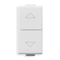 [PUL-VIM-09062] DOS PULSADORES INTERBLOQUEADOS ( TACO ) / 1P NO + 1P NO 10A CON FLECHA REF. 09062 NEVE MARCA VIMAR