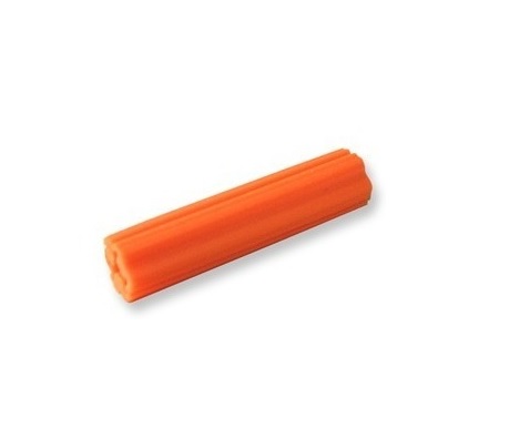 [RAM-GEN-3.8ANA] RAMPLUG PLASTICO 3/8" ANARANJADO (BOLSA 100 UNID) MARCA GENERICO