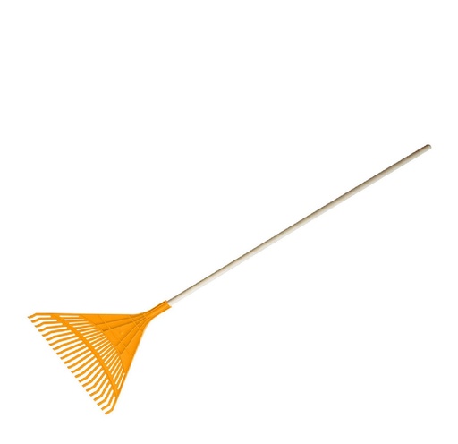 [RAS-TOL-57550] RASTRILLO DE PLASTICO 22 DIENTES MANGO DE MADERA 1580MM REF: 57550 MARCA TOLSEN
