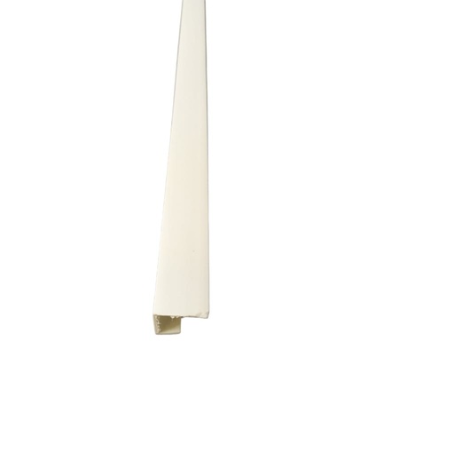 [REB-BUI-PLAS12] REBORDE PLASTICO DE 1/2" X 2.44 MTS MARCA BUILDCO