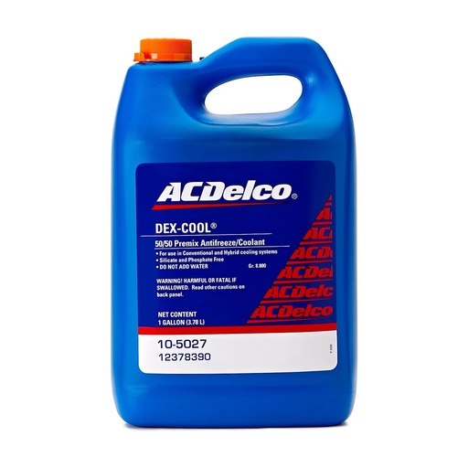 [REF-AC-AZUL] REFRIGERANTE CONCENTRADO AZUL 1 GL ( 3.78 LT ) MARCA ACDELCO