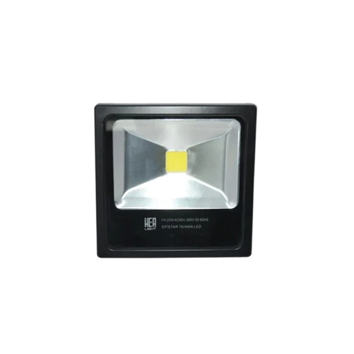 [REF-HEA-20W-COB] REFLECTOR CUADRADO LED 20 W COB AC 85 - 265 V 6.500 K MARCA HEA LIGHT