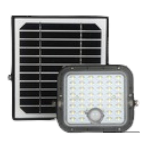 [REF-ILU-LRS10W6K] REFLECTOR PARA JARDIN 10W 6500K 1500LM 5.5V ABS+PC IP65 MOD. CUBE C/PANEL SOLAR REF. LRS10W6K ILUMIN