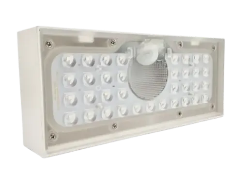 [REF-ILU-LSR6W4K] REFLECTOR PARA JARDIN 6W 4500K 800LM 5.5V ABS+PC IP65 MOD. BRICK C/PANEL SOLAR REF. LRS6W4K ILUMINAK