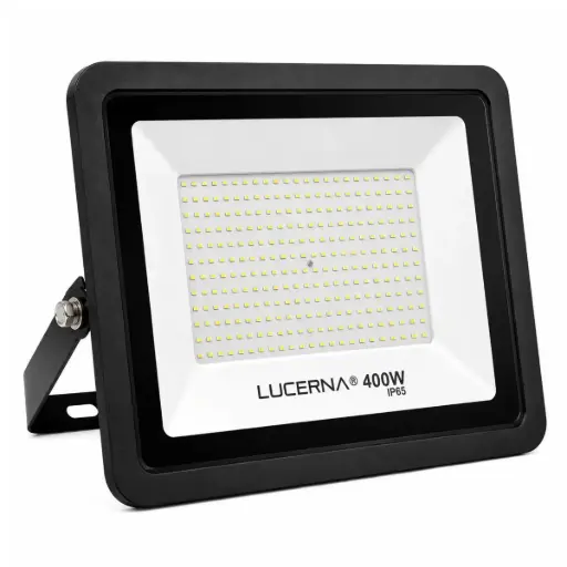 [REF-LUC-RP400CV] REFLECTOR LED PLANO 400 W COLOR NEGRO 6000 K MULTV 100 - 277 V IP65 REF. RP400CV MARCA LUCERNA