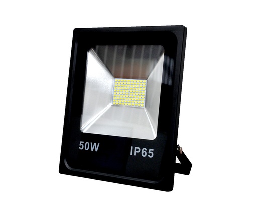[REF-LUX-RF.50.BF] REFLECTOR LED SLIM SMD 50 W AC 100 - 277 V 6000 K REF. LUXRF.50BF MARCA LUXOLAR