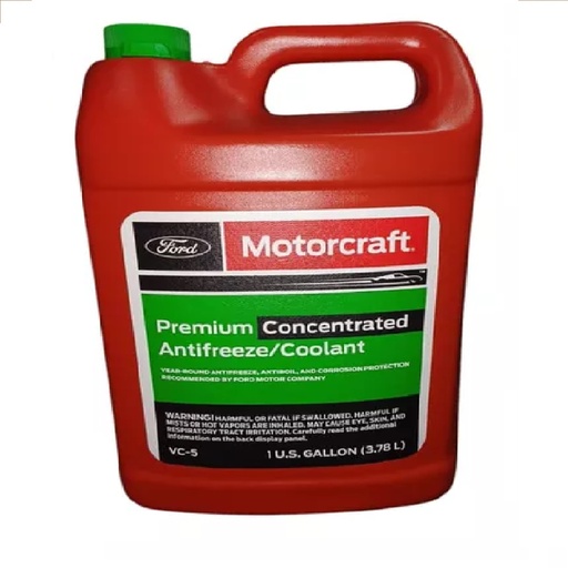 [REF-MOT-VC-5] REFRIGERANTE PREMIUN CONCENTRADO 1 GL ( 3.78 LT ) REF. VC-5 FIR N°164315 MARCA MOTORCRAFT