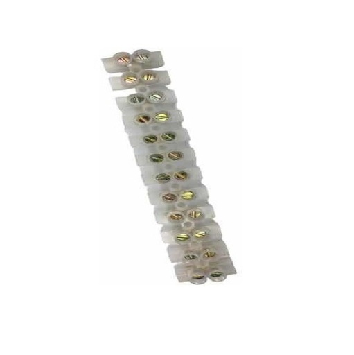 [REG-AND-CON24312] REGLETA BORNERA PLASTICA 10 A 400 V 10 MM TBS-10A UNIDAD REF.CON24312 MARCA ANDELI