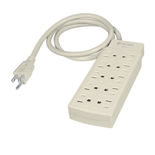 [REG-VOL-47234] REGLETA 10 TOMAS CAL. 14 / 60 CM MOD. MUL-10 REF. 47234 MARCA VOLTECK