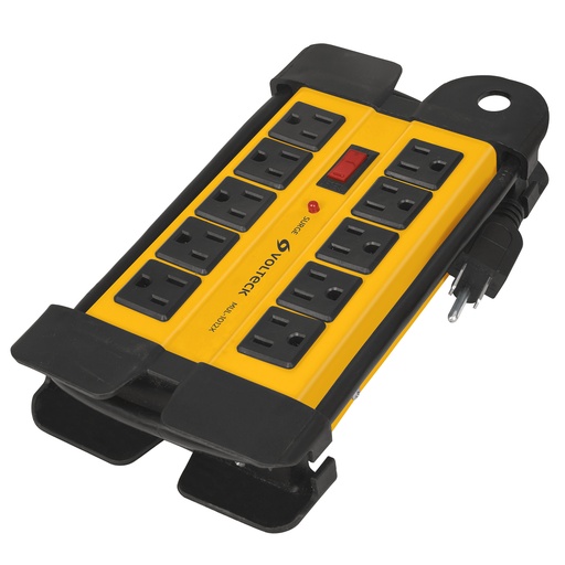 [REG-VOL-48190] REGLETA IND. 10 TOMAS C/SUP PICOS 1200 JOUL CAL. 14 / 90 CM MUL-1012X REF. 48190 MARCA VOLTECK