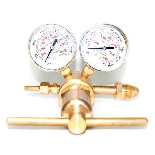 [REG-WEL-2001150] REGULADOR DE GAS INERTE CGA-580 0-3000 PSI REF 2001150 MARCA WELDTECH