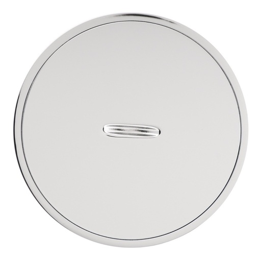 [REJ-FP-08RJ07] REJILLA REDONDA COMPACTA CIEGA CROMADA DE 2" REF. 08RJ07 MARCA FP