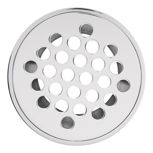 [REJ-FP-08RJ09] REJILLA REDONDA COMPACTA PERFORADA CROMADA DE 2" REF. 08RJ09 MARCA FP