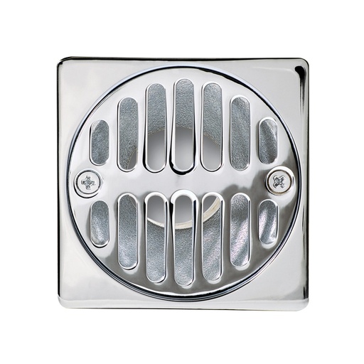 [REJ-FP-08RJ12] REJILLA CUADRADA ESTANDAR CROMADA DE 2" REF. 08RJ12 MARCA FP