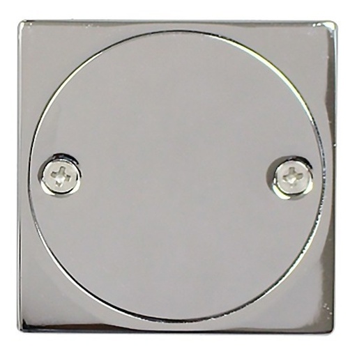 [REJ-FP-08RJ25] REJILLA CIEGA CUADRADA CROMADA DE 15 CM X 15 CM X 3" REF. 08RJ25 MARCA FP