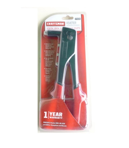 [REM-CRAF-CM-74729] REMACHADORA PROFESIONAL 4 PUNTAS 3/32"-1/8"-5/32"- 3/16" REF. CM-74729 MARCA CRAFTSMAN