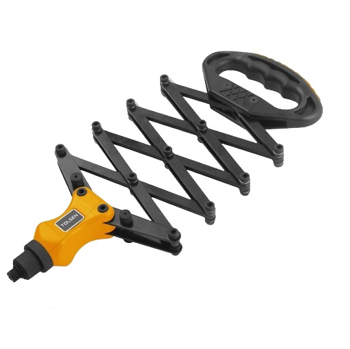 [REM-TOL-43100] REMACHADORA MANUAL PLEGABLE DE 32"- CUERPO DE ALUMINIO - CARRERA MAX. 9 MMREF. 43100 MARCA TOLSEN