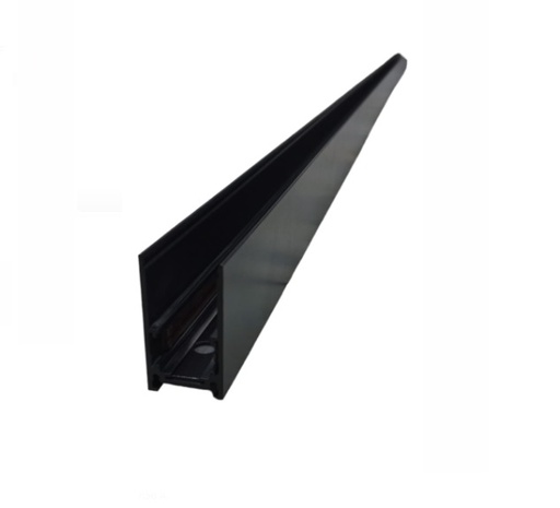 [RIE-LUM-LUM-223B] RIEL TRACK LIGHT MAGNETICO SUPERFICIAL 2MTS X 2.50CM X 5CM NEGRO 48V REF.LUM-223B MARCA LUMIND
