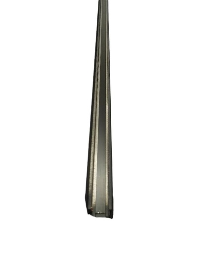 [RIE-LUM-LUM-223] RIEL TRACK LIGHT MAGNETICO EMP. 1 MT X 2.50CM X 5CM ALUMINIO C/NEGRO 48 V REF. LUM-223 MARCA LUMIND