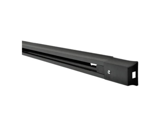 [RIE-LUM-LUM-345] RIEL / CARRIL TRACK LIGHT SUPERFICIAL TRADICIONAL 110V 2 MTS COLOR NEGRO REF.LUM-345 LUMIND