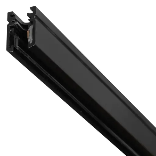 [RIE-LUM-LUM-814] RIEL MAGNETICO ULTRADELGADO SUPERFICIAL DE 2 MTS 24 VDC 1.1X 1.5CM COLOR NEGRO MARCA LUMIND