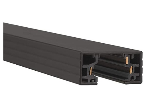 [RIE-WAC-HT-4] RIEL TRACK SERIE H 4 PIES, 1,22 MTS REF. HT4-BK COD. CB0220 ( WAC ) MARCA WAC LIGHTING