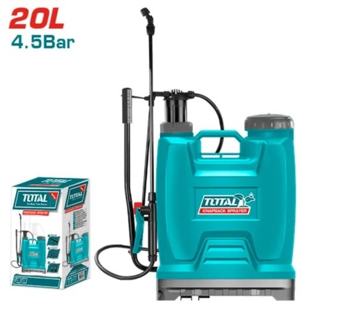 [ROC-TOT-THSPP42002] ROCIADOR / ASPERJADORA / FUMIGADORA DE PRESION DE 20 LTS REF. THSPP42002 MARCA TOTAL TOOLS