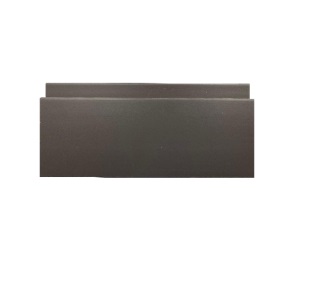 [ROD-NAN-AM10020-3] RODAPIE / ZOCALO PARA PISOS 9 CM X 2,90 MTS X 1,8 CM COLOR GRIS MARCA NANUM LIGHT