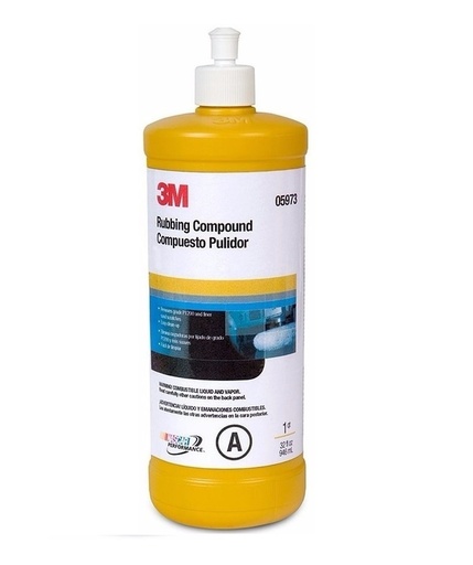 [RUB-3M-5973] RUBBING COMPOUND / COMPUESTO PULIDOR ( A ) 946 ML REF. 05973 MARCA 3M